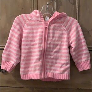4/$20 Gap full zip hooded cardigan